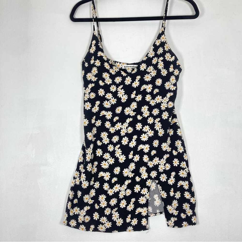 Reformation Women’s Marlowe Floral Mini Dress Romantic Cottagecore Size XS